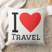 I love travel クッション (ブランケット)