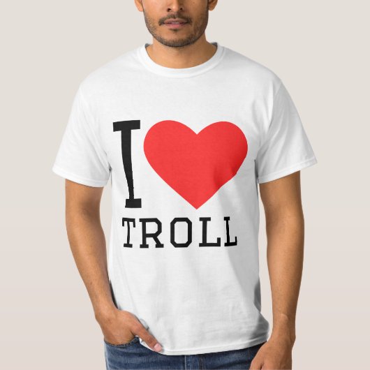 I love troll tシャツ (正面)