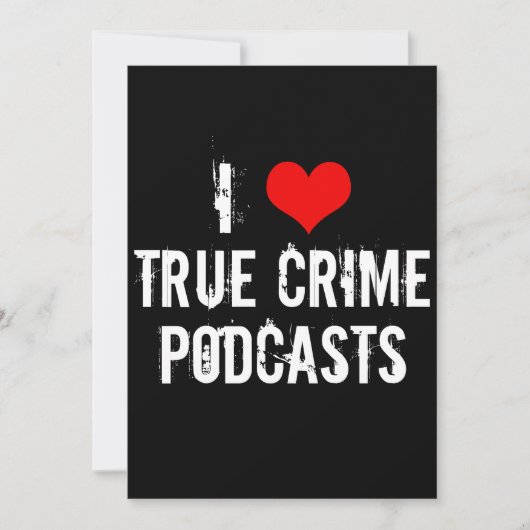 I Love True Crime Podcasts Podcasterカークールド (正面)