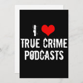 I Love True Crime Podcasts Podcasterカークールド (正面/裏面)