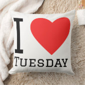 I love tuesday クッション (ブランケット)