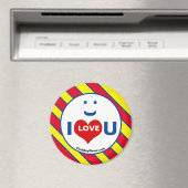 I Love Uスマイルおもしろい磁石 マグネット (インサイチュ (食洗機))