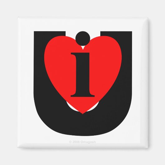 I Love U – マグネット (正面)