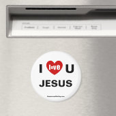 I Love U JESUS冷凍機マグネット マグネット (インサイチュ (食洗機))