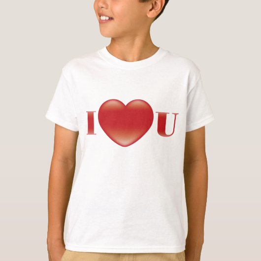 I_LOVE_U Tシャツ (正面)