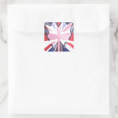 「I Love UK」アートプリント スクエアシール (バッグ)