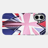 「I Love UK」アートプリント Case-Mate iPhoneケース (裏面 (横))