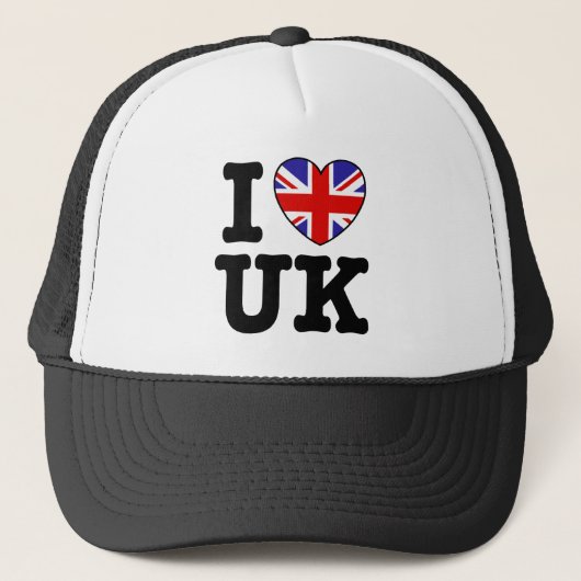 I Love UK キャップ (正面)