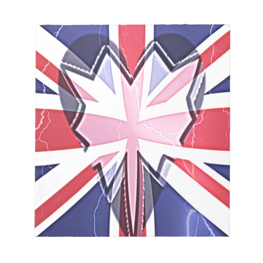 I Love UK ノートパッド (正面)