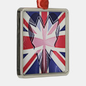 I Love UK メタルオーナメント (右)