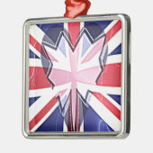 I Love UK メタルオーナメント (左)