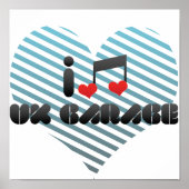 I Love Uk Garage ポスター (正面)