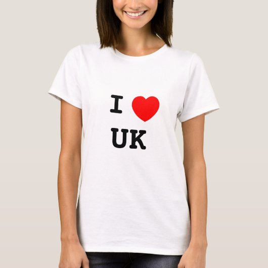 I LOVE UK Tシャツ (正面)