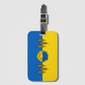 I love Ukraine ラゲッジタグ (正面縦)