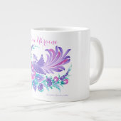 I love Ukraine. Petrikivka watercolours signed. ジャンボコーヒーマグカップ (正面右)