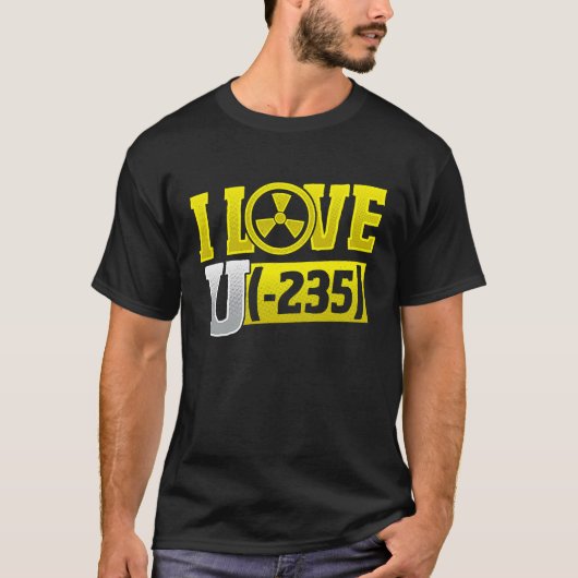 I Love Uran 245核エンジニアリング Tシャツ (正面)
