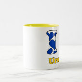 I love Uruguay ツートーンマグカップ (中央)