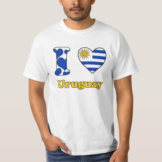I love Uruguay Tシャツ (正面)