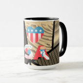 I LOVE USA デザイン マグカップ (正面右)