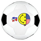I LOVE USA Soccer Ball サッカーボール (回転)