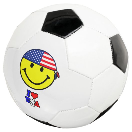 I LOVE USA Soccer Ball サッカーボール (3/4)