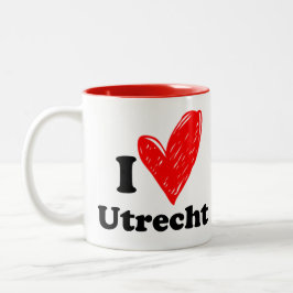 I love Utrecht ツートーンマグカップ