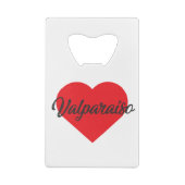 I Love Valparaiso – チリ クレジットカード栓抜き (裏面)