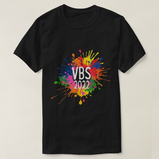 I Love VBS 2022 Crew Vacation Bible School 絵を描 S  Tシャツ (デザイン正面)