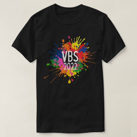 I Love VBS 2022 Crew Vacation Bible School 絵を描 S  Tシャツ (デザイン正面)