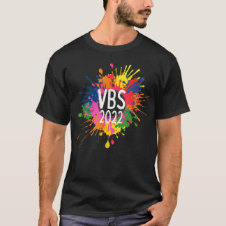 I Love VBS 2022 Crew Vacation Bible School 絵を描 S Tシャツ