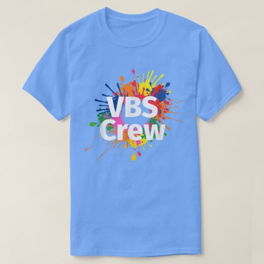I Love VBS 2022 Crew Vacation Bible School Paint S Tシャツ (デザイン正面)