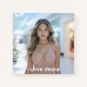 I LOVE VEGAS ノートブック (正面)
