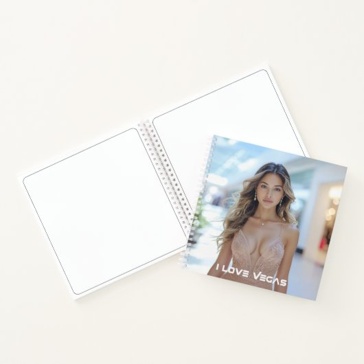 I LOVE VEGAS ノートブック (内部)