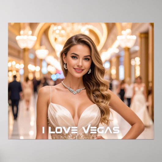 I LOVE VEGAS ポスター (正面)