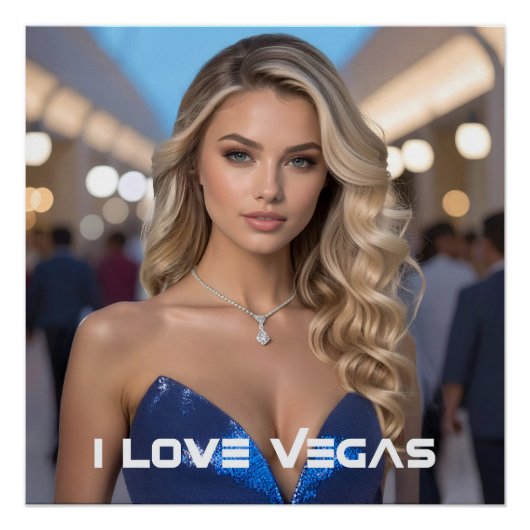 I LOVE VEGAS ポスター (正面)