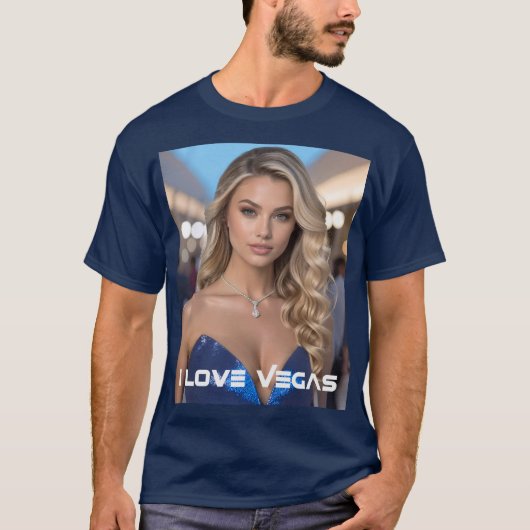 I LOVE VEGAS Tシャツ (正面)