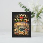 I Love Venice ポストカード (スタンド正面)