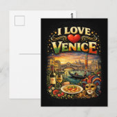 I Love Venice ポストカード (正面/裏面)
