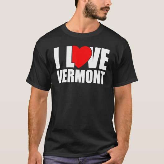I Love Vermont Tシャツ (正面)