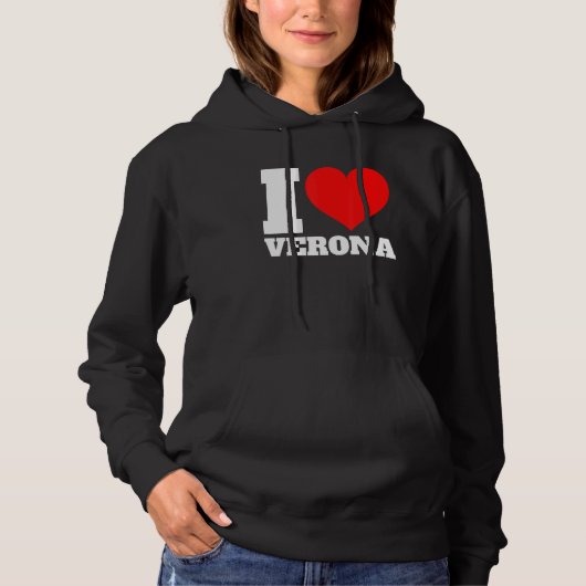 I Love Verona I Love Verona パーカ (正面)