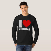 I Love Verona I Love Verona Tシャツ (正面フル)