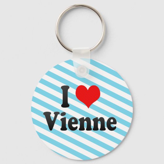 I Love Vienne,フランス キーホルダー (正面)