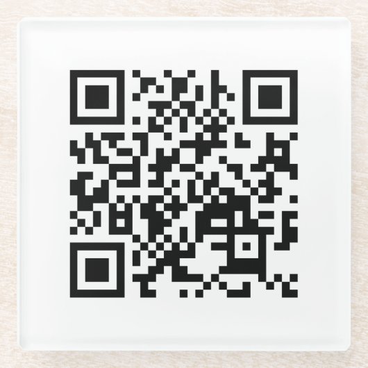 I Love Vietnam (Toi Yeu Vit Nam)ệ国旗QRコード ガラスコースター (正面)