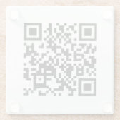 I Love Vietnam (Toi Yeu Vit Nam)ệ国旗QRコード ガラスコースター (裏面)