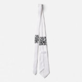 I Love Vietnam (Toi Yeu Vit Nam)ệ国旗QRコード ネクタイ (裏面)