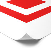 I Love Vietnam (Toi Yeu Vit Nam)ệ国旗QRコード ポスター (角)