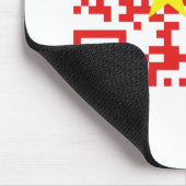 I Love Vietnam (Toi Yeu Vit Nam)ệ国旗QRコード マウスパッド (コーナー)