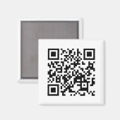 I Love Vietnam (Toi Yeu Vit Nam)ệ国旗QRコード マグネット (正面/裏面)