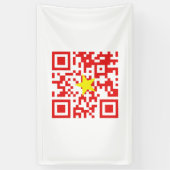 I Love Vietnam (Toi Yeu Vit Nam)ệ国旗QRコード 横断幕 (縦)