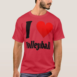 I love Volleyball T Tシャツ